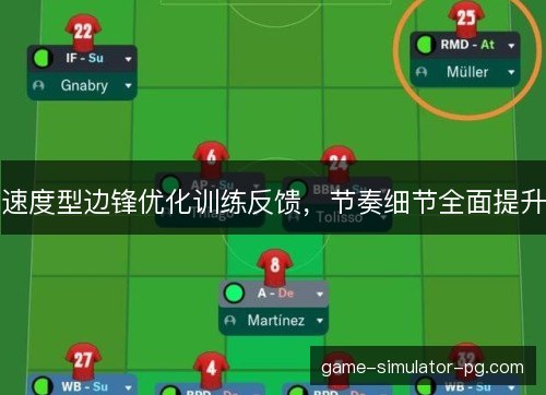 速度型边锋优化训练反馈,节奏细节全面提升 速度型边锋优化训练反馈,节奏细节全面提升